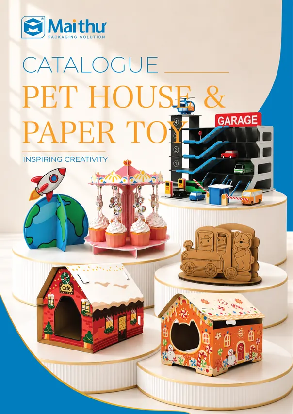 Pet House & Paper Toy