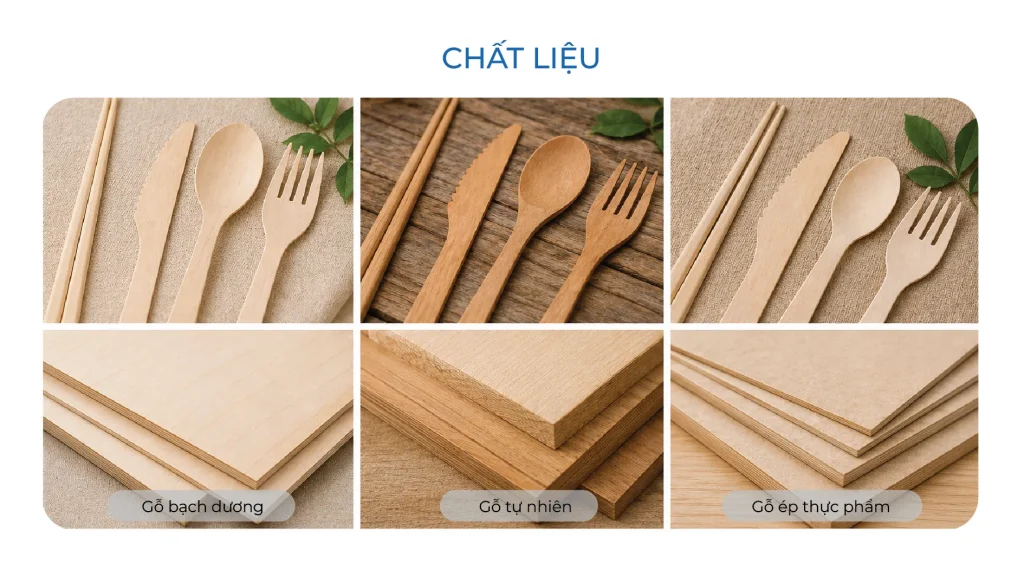 Chất liệu Dao muỗng nĩa