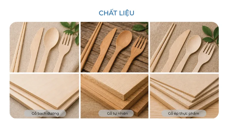 Chất liệu Dao muỗng nĩa