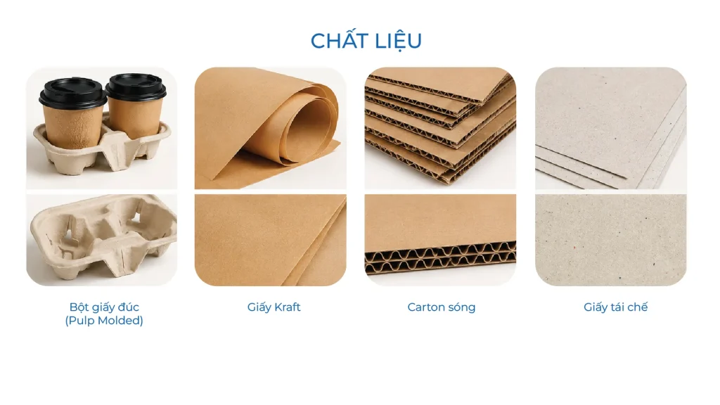 Chất liệu Khay đựng ly