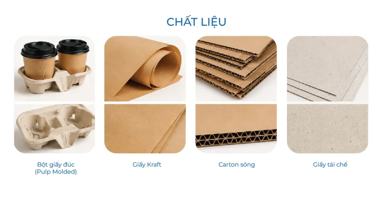 Chất liệu Khay đựng ly