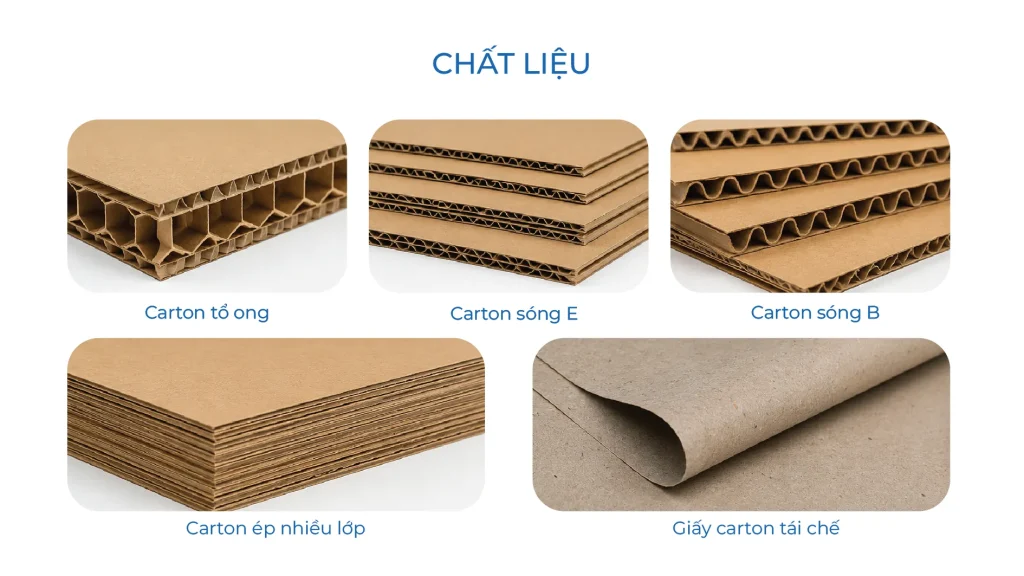 Chất liệu bàn cào mèo
