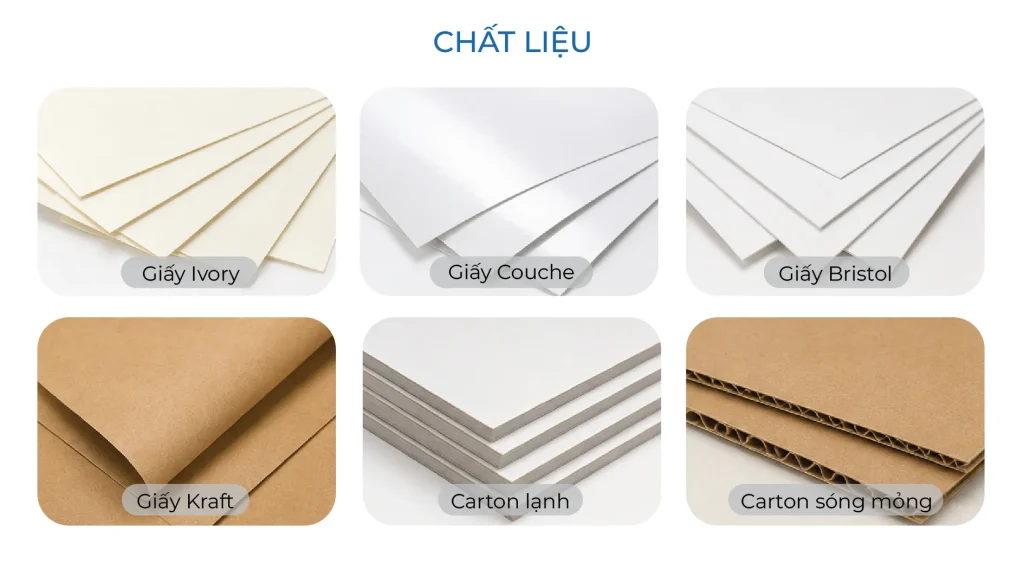 Chất liệu set trang trí tiệc