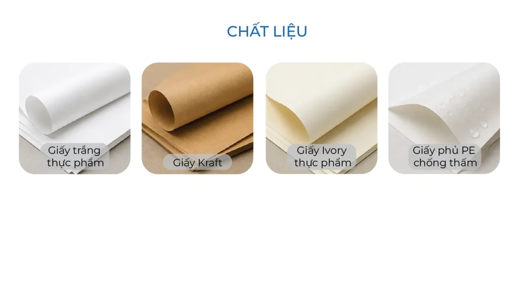 Chất liệu tô giấy