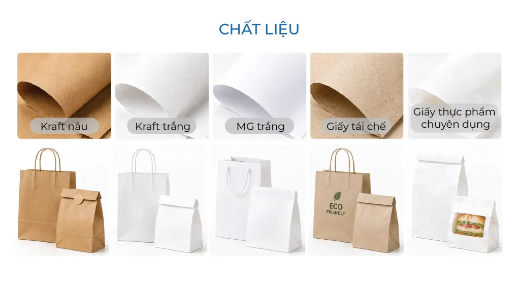 Chất liệu túi Takeaway