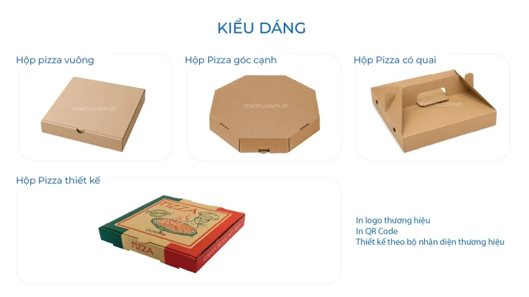 Kiểu Dáng Hộp Pizza