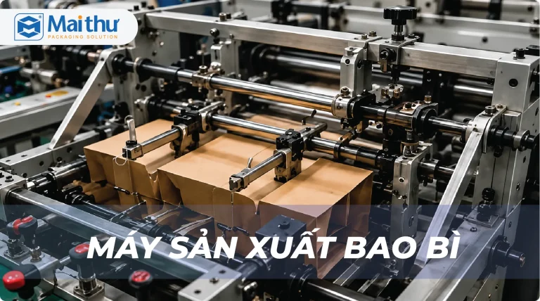Máy sản xuất bao bì giấy