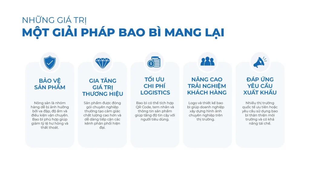 Những Giá Trị Một Giải Pháp Bao Bì Mang Lại