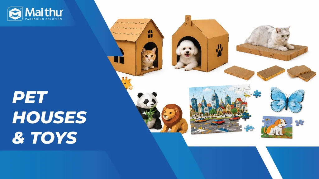 Pet Houses & Paper Toys