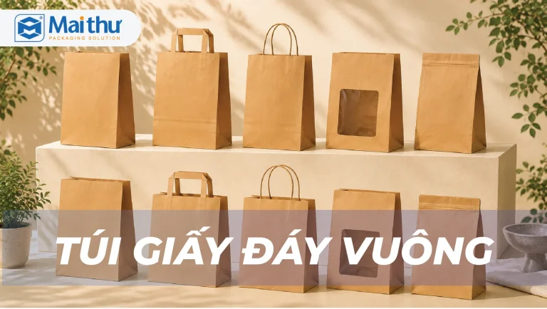 Túi giấy đáy vuông